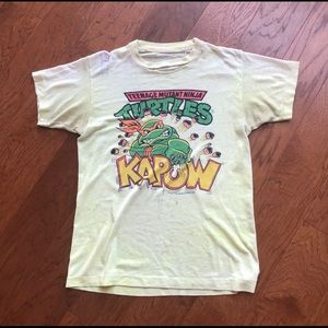 Vintage T Shirt Teenage Mutant Ninja Turtles Small